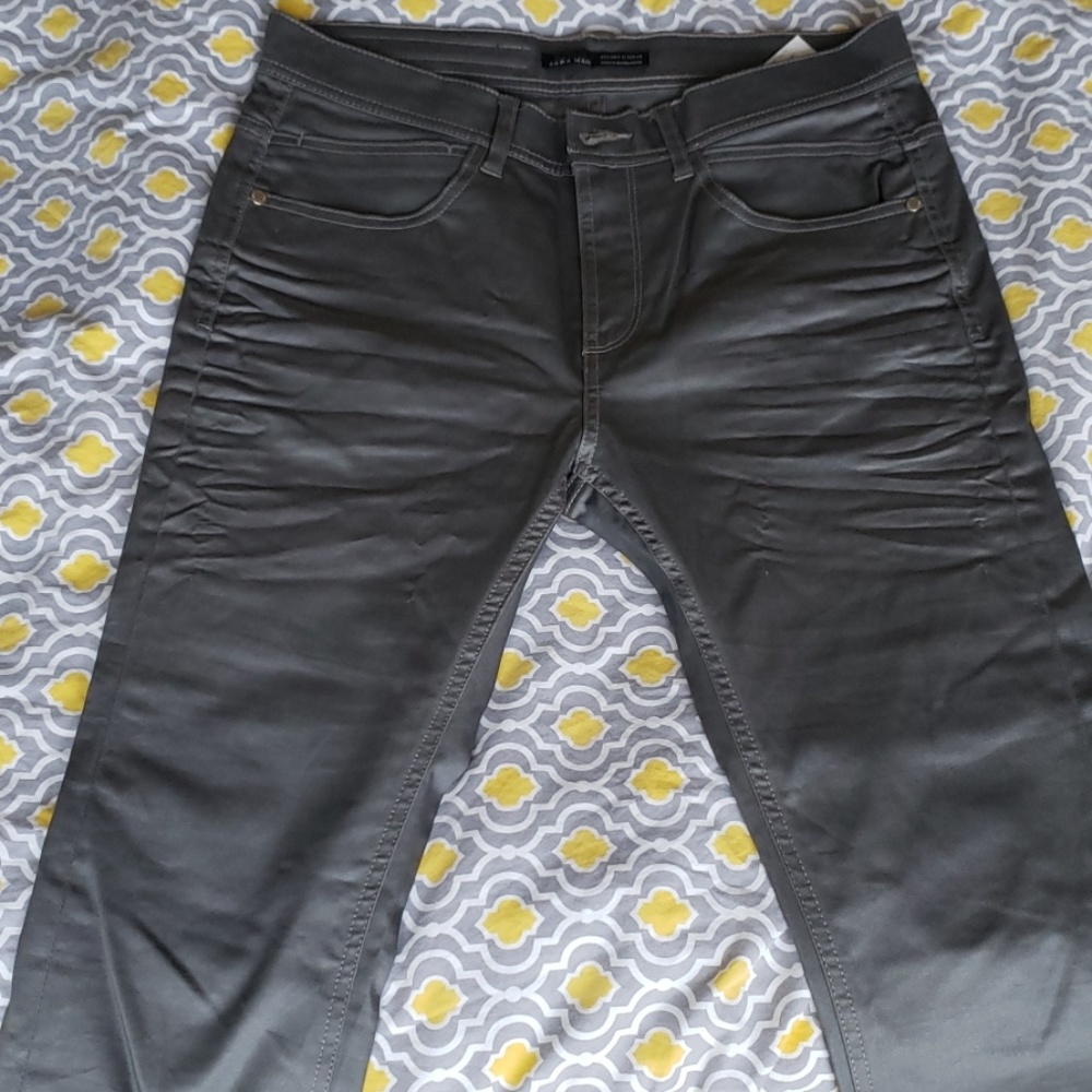 Grey chinos